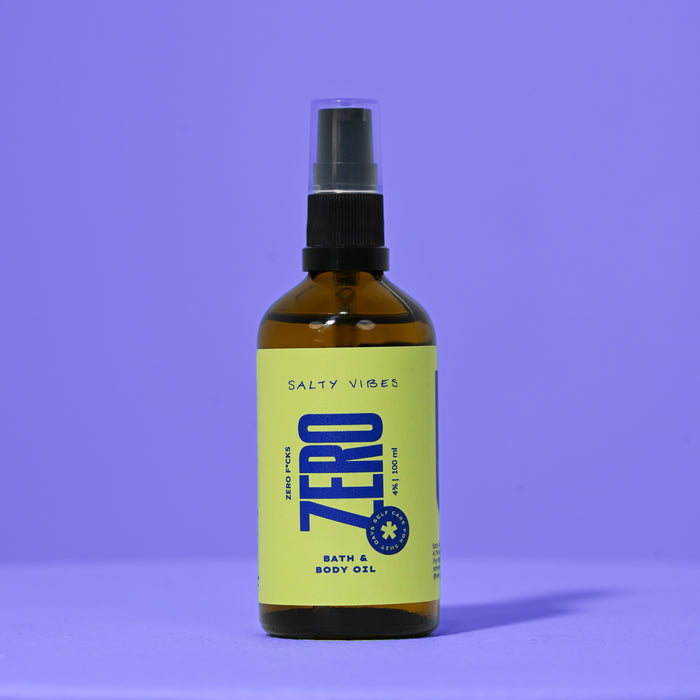 BATH & BODY OIL | ZERO FUCKS 100ML