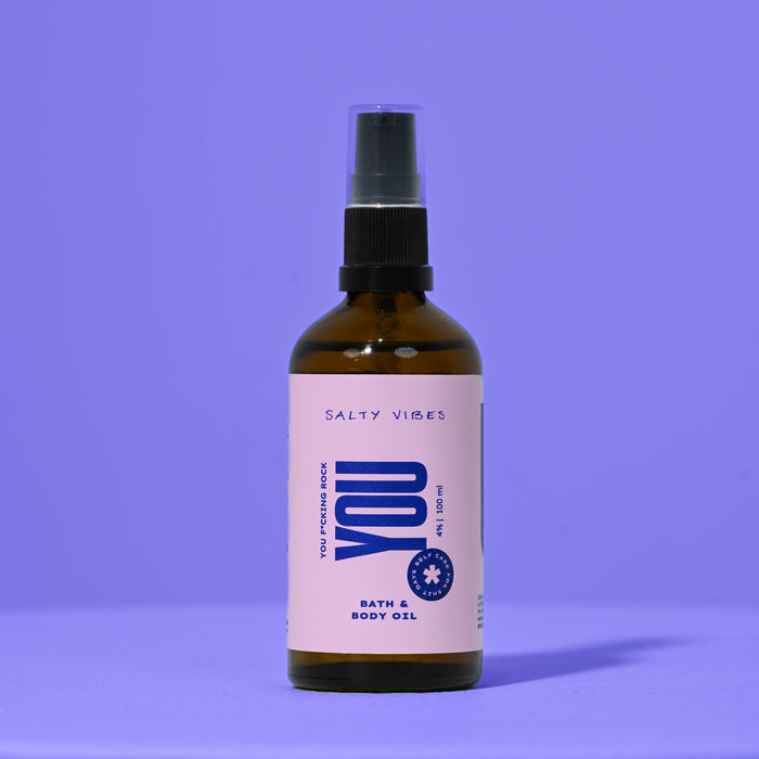 BATH & BODY OIL | YOU FUCKING ROCK 100ML