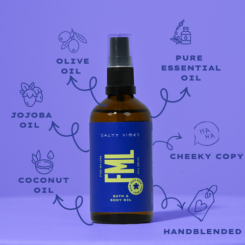 BATH & BODY OIL | FUCK MY LIFE 100ML