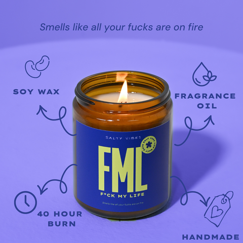 SOY CANDLE | FUCK MY LIFE 200G