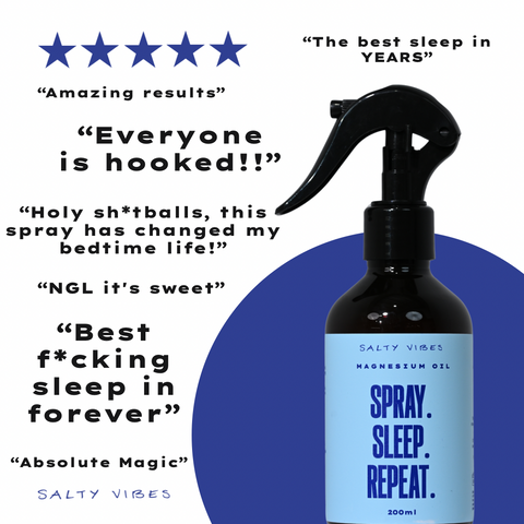 MAGNESIUM OIL | SPRAY SLEEP REPEAT 200ML