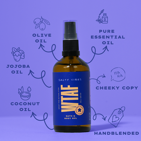 BATH & BODY OIL | WHAT THE ACTUAL FUCK 100ML