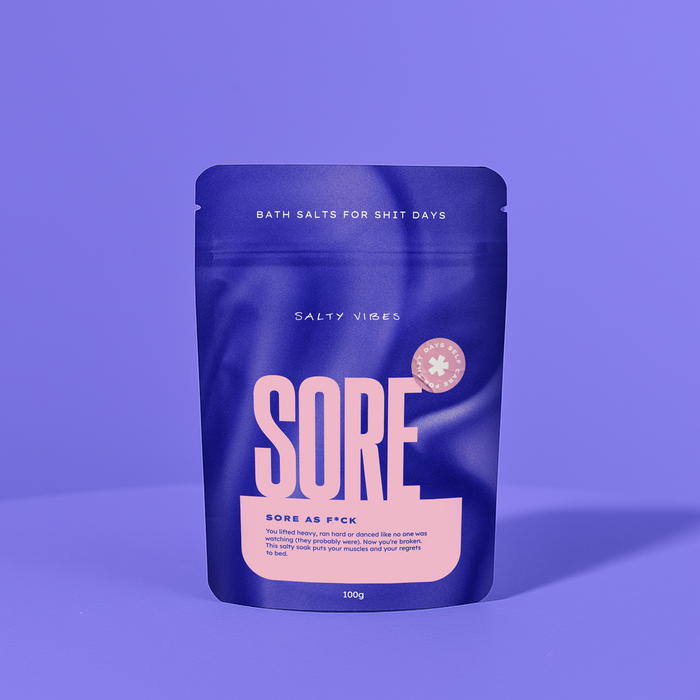 BATH SALTS | SORE AS FUCK 100g