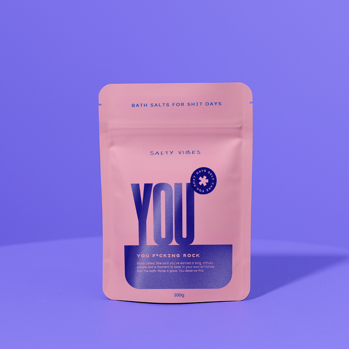BATH SALTS | YOU FUCKING ROCK 100G